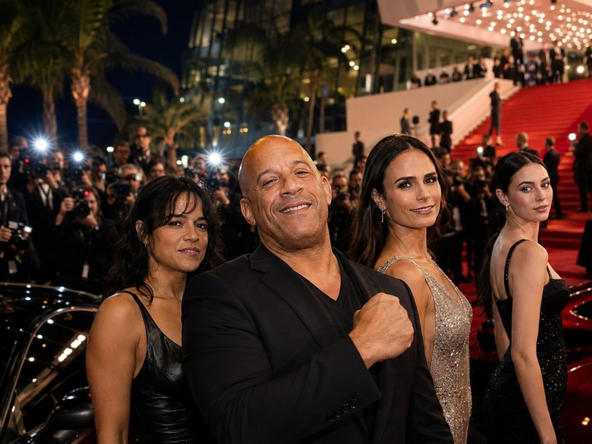 "The Fast and the Furious" and Vin Diesel roll into Cannes for 25th anniversary