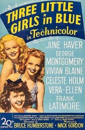 Three Little Girls in Blue