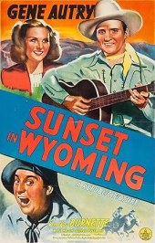 Sunset in Wyoming
