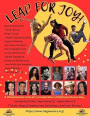 LEAP FOR JOY! In Celebration of National Dance Day
